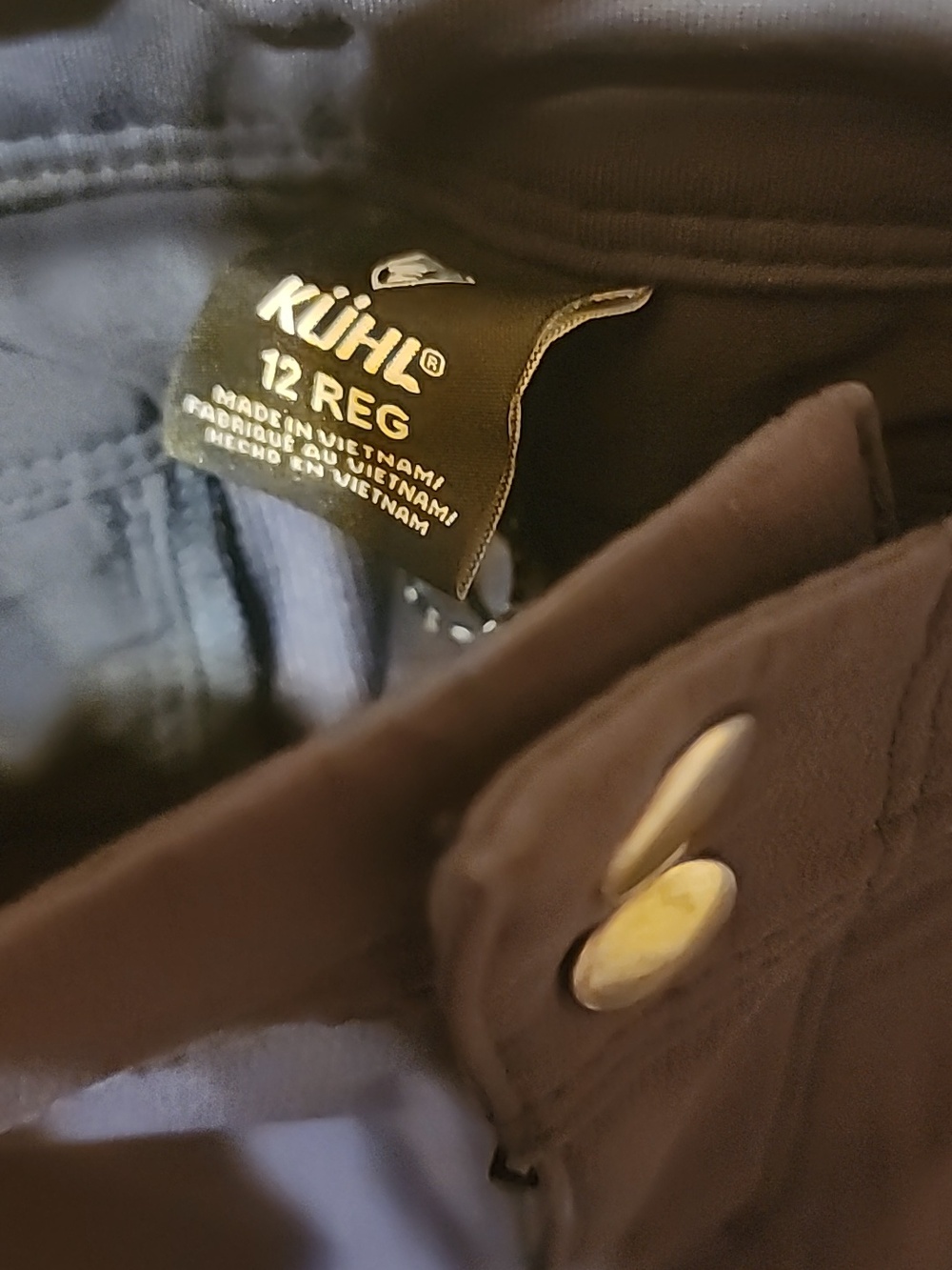 Womens Kuhl Pants Size 12 Regular Zip Ankles Inseam 27in - Picture 5 of 7